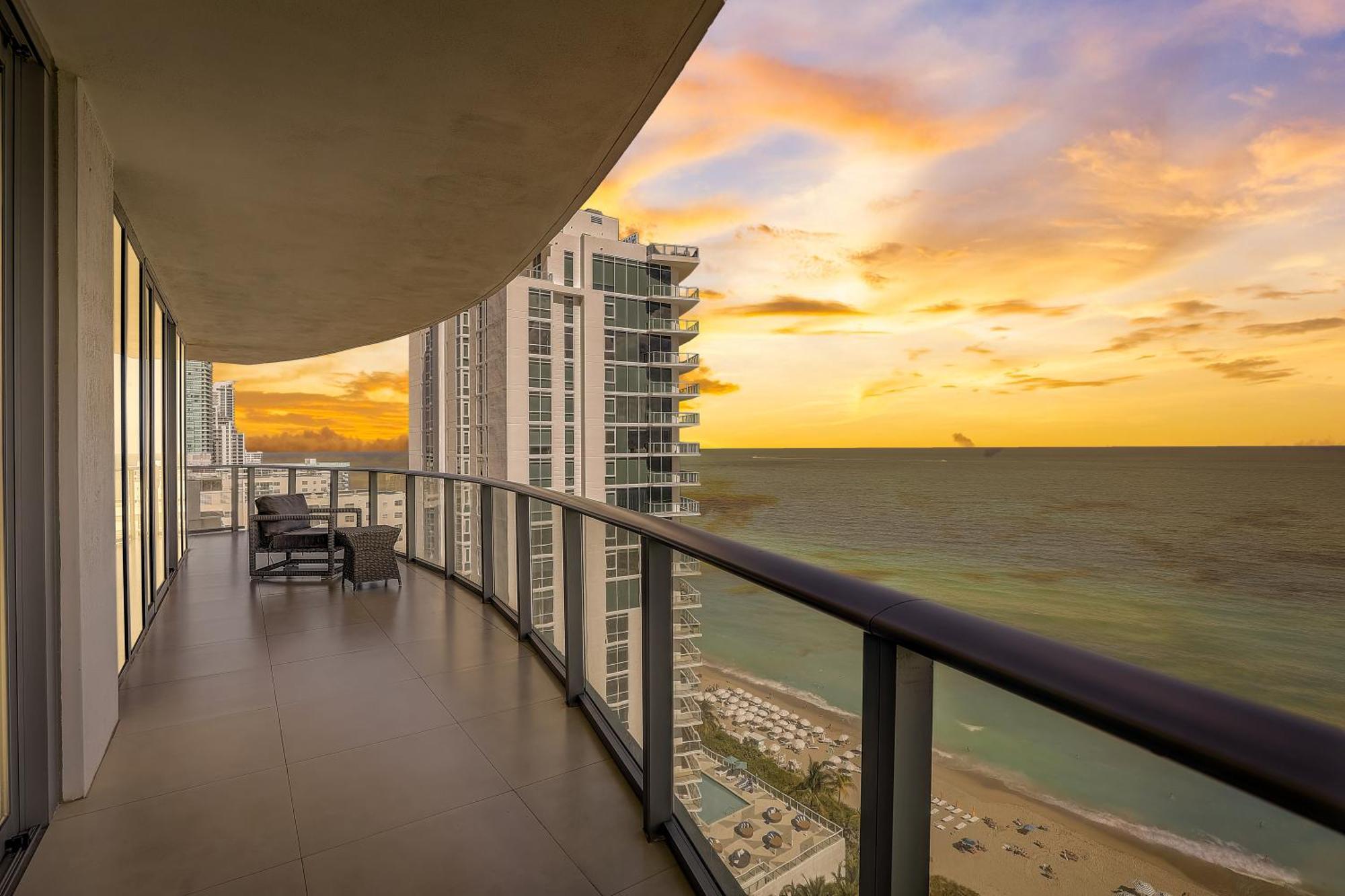 شقة 1502 - Stunning Ocean View At The Beach هوليوود المظهر الخارجي الصورة